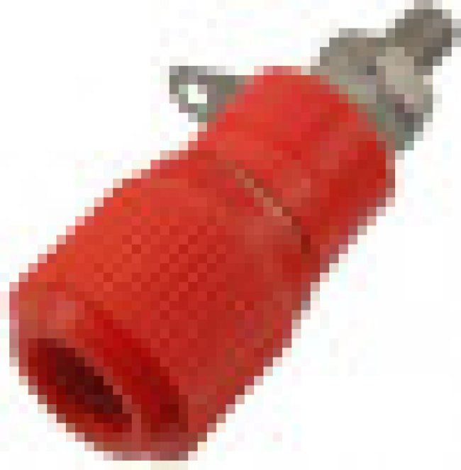 KLS1-BIP-014-N-R (BP-117) (10-0019 red), Гнездо на панель красное