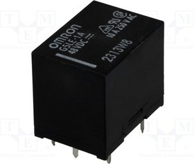 G5LE-1A-48, Реле электромагнитное, SPST-NO, Uобмотки 48ВDC, 10A/120ВAC