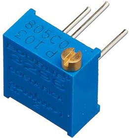 3296P-1-103LF, подстроечный резистор 10кОм 0.5Вт