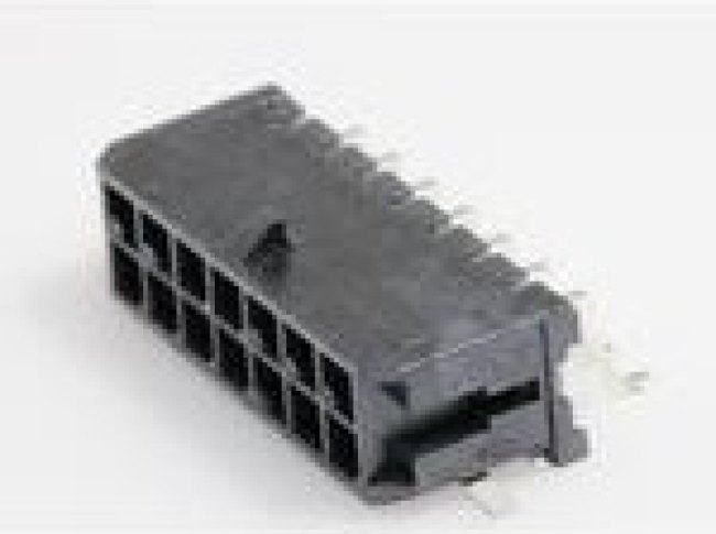 0430451409, Conn Wire to Board HDR 14Power POS 3mm Solder RA Side Entry SMD Micro-Fit 3.0 T/R 0430451409, Conn Wire to Board HDR 14Power POS 3mm Solder RA Side Entry SMD Micro-Fit 3.0 T/R