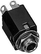 MS112BPCX, Phone Connectors 3C ENCLOSED 1/4" 0.21" I.D Sleeve