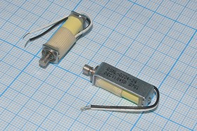 Электромагнит-соленоид, 24В, 0,54А, размер 23x 7x8,5мм, DSML-0224-24; №15183C электромагнит 24В\ 0,1