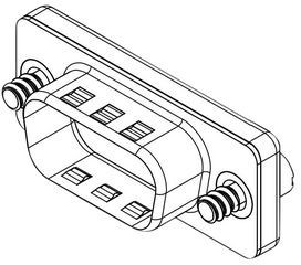 173112-0062, Metal Dust Cap for Shell Size 3, UNC 4-40