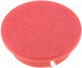 G4311.0021, Заглушка, пластмасса, красный, распорным стержнем