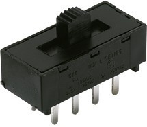 L202021MA04Q, Переключатель: движковый, Пол: 2, DPDT, 2A/250ВAC, 4A/28ВDC, ON-ON L202021MA04Q, Переключатель: движковый, Пол: 2, DPDT, 2A/250ВAC, 4A/28ВDC, ON-ON