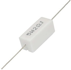 RX27-1 2 Ом 5W 5% / SQP5, Мощный постоянный резистор , керамо-цементный корпус