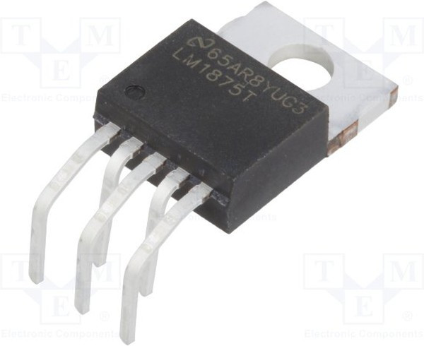 LM1875T/LF02, Audio Amplifiers 20-W Audio Power Amplifier 5-TO-220 0 to 70