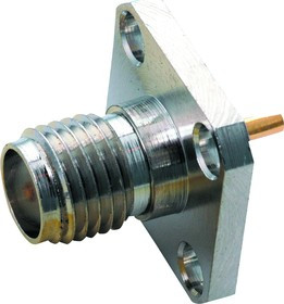 901-9892-RFX, RF/COAXIAL, SMA PANEL JACK, 50 OHM SOLDER