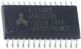 AS6C62256-55SIN, (32K x 8 55ns), память SRAM 32K x 8, 55нс