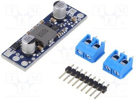 POLOLU-2567, Преобразователь: step up, Uвых: 9В, Uвх: 2,9-9В, 5А, 80-95%
