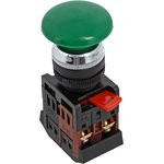 Кнопка AEA-22 "Грибок" зел. NO+NC EKF pbn-aea-g