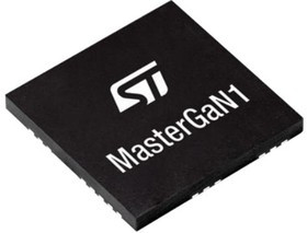 MASTERGAN1TR, Gate Driver, 1 Channel, Half Bridge, GaN HEMT, 31 Pins, QFN, Non-Inverting MASTERGAN1TR, Gate Driver, 1 Channel, Half Bridge, GaN HEMT, 31 Pins, QFN, Non-Inverting