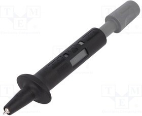 XSAP-4-21, Измерительный щуп черный Диам.конца 2мм Размер гнезда 4мм XSAP-4-21, Измерительный щуп черный Диам.конца 2мм Размер гнезда 4мм