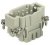 Pin contact insert, 6B, 6 pole, equipped, cage clamp terminal, with PE contact, 09330062616