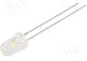 N0G49L27PC, LED; green; 25000?32000 (typ)-50000mcd; 30°; Front: convex; 2.54mm
