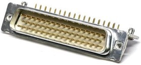 163A18569X, D-Sub Standard Connectors DSUB SOLDER PIN ANG 7.19mmPREC MCHND CNT