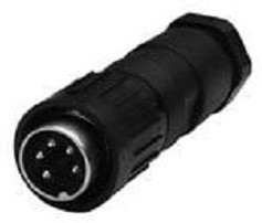 T3324-502, Circular DIN Connectors MALE CABLE CONNECTOR 4 WAY T3324-502, Circular DIN Connectors MALE CABLE CONNECTOR 4 WAY