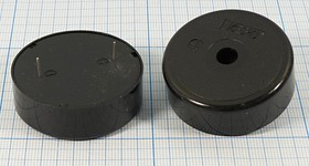 Излучатель звука пьезоэлектрический с генератором 43x14мм, 3~20В, 2.9кГц; згп 43x14\ 3~20\\2,9\2P25\