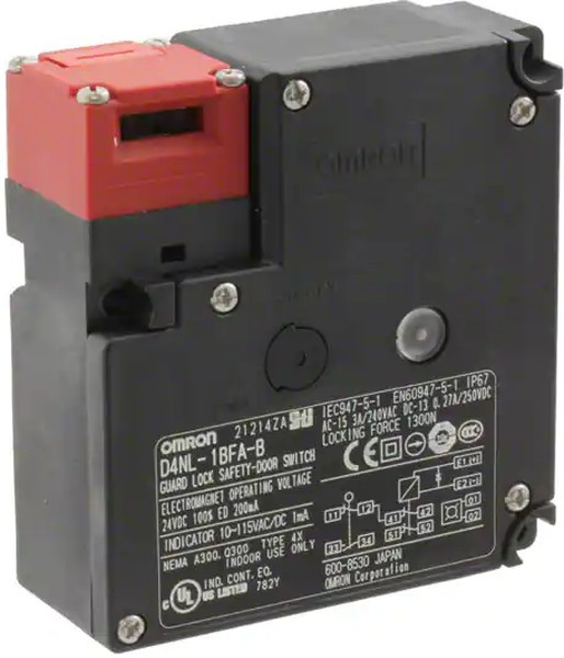 D4NL-1BFA-B, Limit Switches Interlock