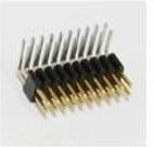 20021112-00006T1LF, Minitek127®, Board to Board connector, Unshrouded Right Angled Header, Through Hole, Double Row, 6 Positions, 1.27 mm (.