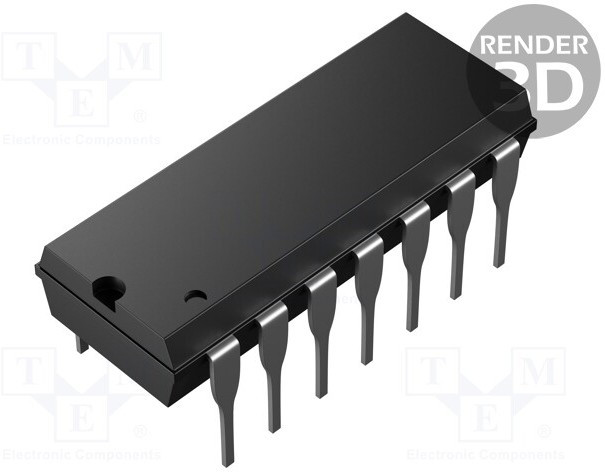 CD74HC30E, IC: digital; NAND; Ch: 1; IN: 8; THT; DIP14; 2?6VDC; HC CD74HC30E, IC: digital; NAND; Ch: 1; IN: 8; THT; DIP14; 2?6VDC; HC