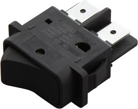 DF62J12S215QA, ROCKER SWITCH, DPST, 16A, 250VAC, BLACK DF62J12S215QA, ROCKER SWITCH, DPST, 16A, 250VAC, BLACK