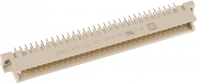 09721646903, DIN 41612 Connectors 64P MALE TYPE Q STRT SLDR INVERSE