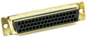 24308/4-5, D-Sub MIL Spec Connectors 50 POS PLUG, CRIMP STD DENSITY