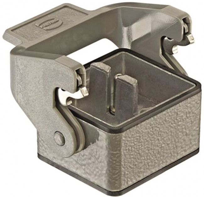 09140020301, Heavy Duty Power Connectors BULKHEAD MOUNTING HAN MODULAR TWIN