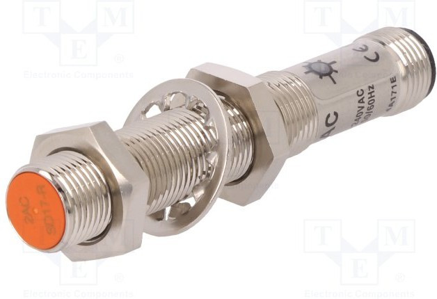 PRCM12-2AC, Датчик: индуктивный, Дальность: 0-2мм, 85-264ВAC, М12, -25-70°C PRCM12-2AC, Датчик: индуктивный, Дальность: 0-2мм, 85-264ВAC, М12, -25-70°C