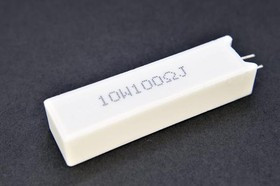 CR-M10W100RJ, Резистор керамический цементный 100 Ом 1kV ±5%