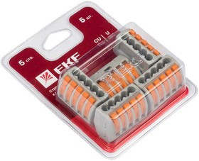 Клемма строительно-монтажная СМК 222-415 (блист.5шт) PROxima EKF plc-smk-415b