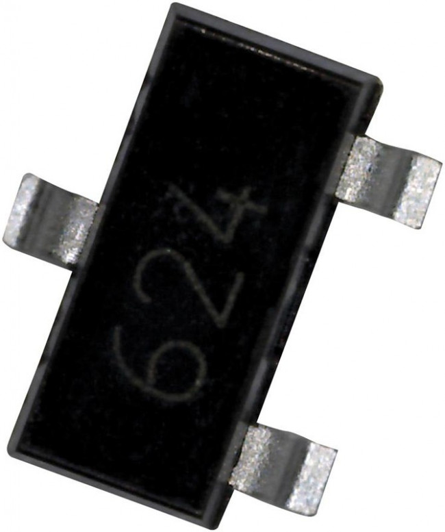 FMMT624TA, Diodes Inc FMMT624TA NPN Transistor, 1 A, 125 V, 3-Pin SOT-23 FMMT624TA, Diodes Inc FMMT624TA NPN Transistor, 1 A, 125 V, 3-Pin SOT-23