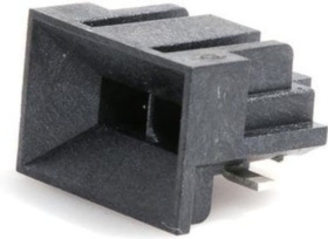 46622-0201, Headers &amp; Wire Housings MicroFit BMI SR RA SMT Nail 15AU 2CKT