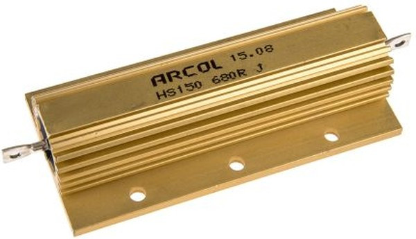 HS150 680R J, Wirewound Resistor 150W, 680Ohm, 5%