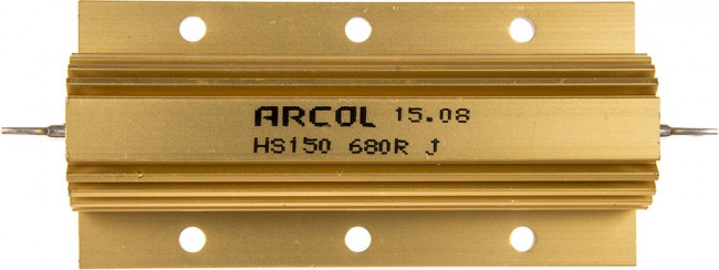 HS150 680R J, Wirewound Resistor 150W, 680Ohm, 5%