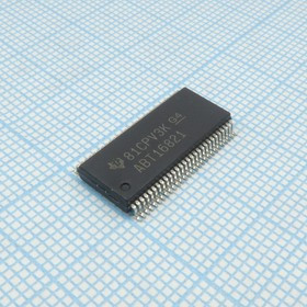 SN74ABT16821DLR, IC D-TYPE POS TRG DUAL 56SSOP
