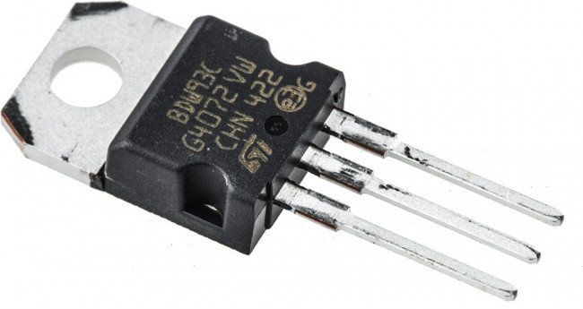 BDW93C, Дарлингтон NPN 100В 12А 80Вт [TO-220]