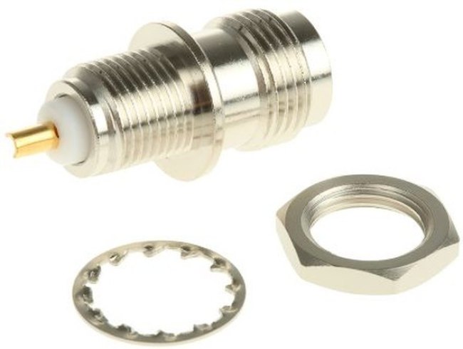 R143557000, RF Connectors / Coaxial Connectors TNC / BULKHEAD JACK RECEPTACLE FRONT MOUNTING WITH SOLDER POT CONTACT