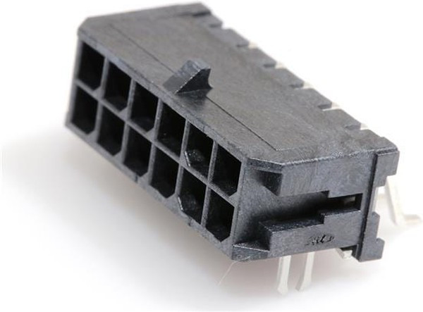 43045-1206, Pin Header, Power, 3 мм, 2 ряд(-ов), 12 контакт(-ов), Surface Mount Right Angle 43045-1206, Pin Header, Power, 3 мм, 2 ряд(-ов), 12 контакт(-ов), Surface Mount Right Angle