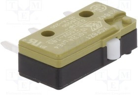 XCF8Z1, Микропереключатель SNAP ACTION, без рычага, SPDT, ON-(ON)