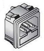 161-R3014-E, AC Power Entry Modules C14 IN+FUSE HOLD SNP