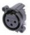 NC3FAH2-0, XLR Connectors XLR 3P F/M CONN