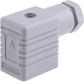 932987106 GMN 209 NJ grey, GMN 2P+E DIN 43650 B, Female Solenoid Valve Connector, 250 V ac/dc Voltage 932987106 GMN 209 NJ grey, GMN 2P+E DIN 43650 B, Female Solenoid Valve Connector, 250 V ac/dc Voltage