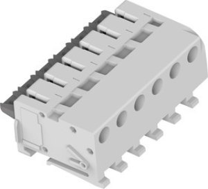 2319461-6, Fixed Terminal Blocks 5MM CONN ASSY, 6 POS WIREMATE 2-PIECE