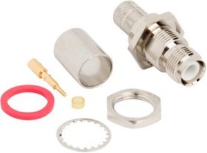 031-6877, RF COAX CONN, RP TNC JACK, 50 OHM, CABLE 031-6877, RF COAX CONN, RP TNC JACK, 50 OHM, CABLE
