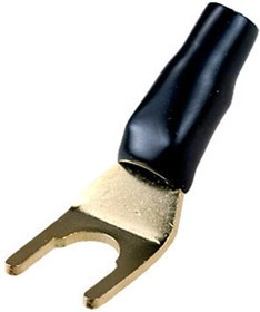 1-691G, вилка акустическая металл "позолоченная" на кабель пайкачер.