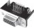L77HDE15SD1CH4RHNVGA, HD-D SUB CONN, RCPT, DE, 15POS, SOLDER