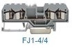 FJ1-4/4/G, 281-652 Проходная клемма серии FJ1