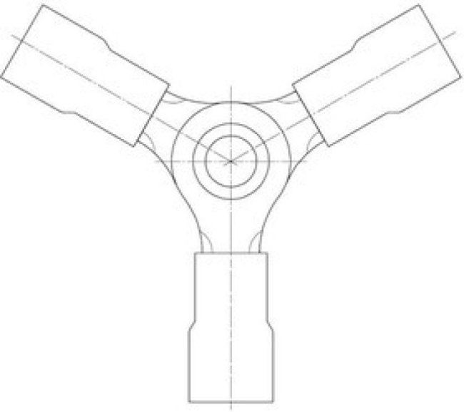 19204-0009, Terminals 3-WAY AVIKRIMP CONNE MP CONNECTOR (A-5YC)